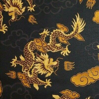 chinese metallic gold fabric dragon|Gold Chinoiserie Fabrics .